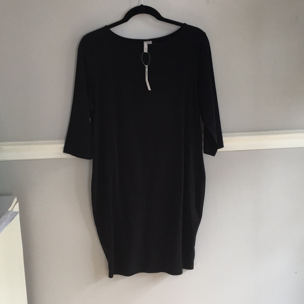 Asia Curve Bodycon Black Dress